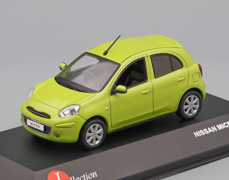 NISSAN March (2010), green