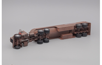 (Уценка!) PETERBILT 281 с полуприцепом-цистерной 1955 Rust (из к/ф"Дуэль" 1971 дебют Стивена Спилберга)