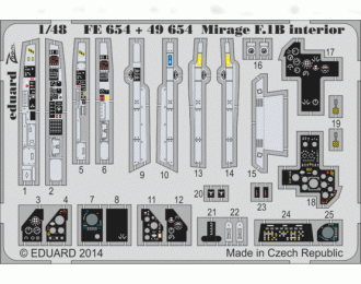 Mirage F.1B interior S.A. Kitty Hawk