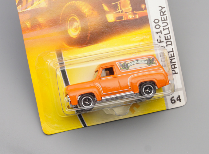 FORD F-100 Panel Delivery, orange