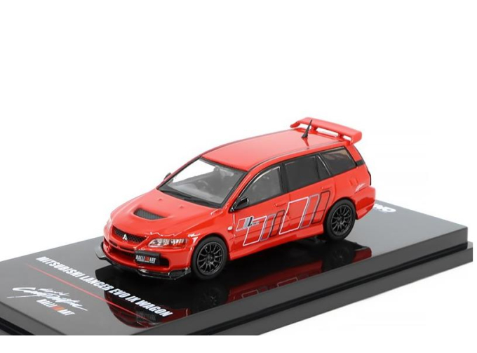 MITSUBISHI Lancer EVO IX Wagon (2005), red