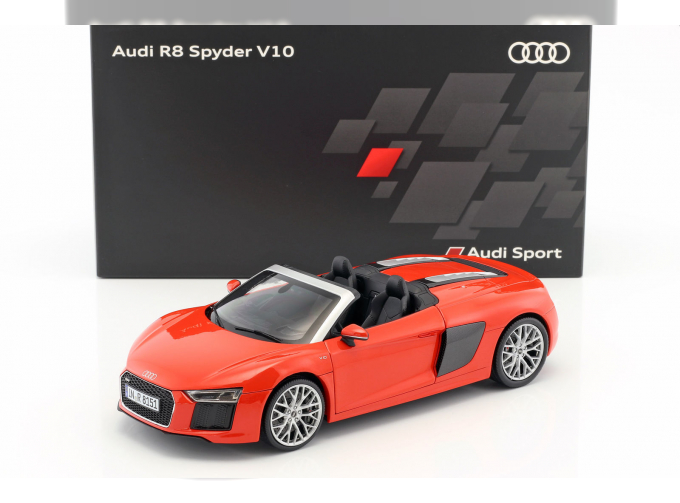 Audi R8 Spyder V10 2016 (red)