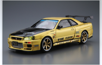 Сборная модель Nissan Skyline GT-R TopSecret BNR34 02