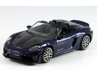 PORSCHE 718 Spyder RS (2024), dark blue/carbon