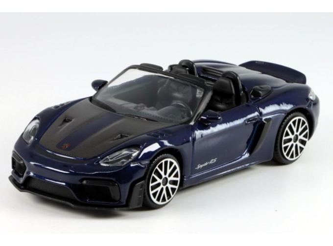 PORSCHE 718 Spyder RS (2024), dark blue/carbon