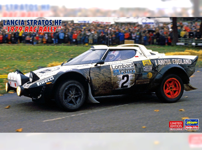 Сборная модель LANCIA STRATOS HF "1979 RAC RALLY" (Limited Edition)