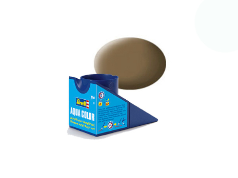 Краска акриловая водорастворимая - Коричнево-земляной, матовая, 18 мл