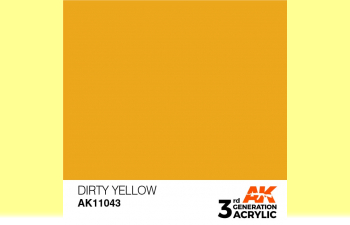 Краска акриловая 3rd Generation Dirty Yellow 17ml