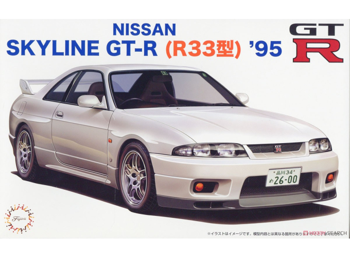 Сборная модель Nissan Skyline GT-R (R33) '95