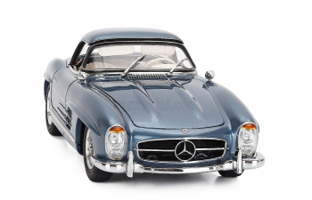 MERCEDES-BENZ 300SL Roadster Spider Hard-Top Closed (W198) (1954), light blue