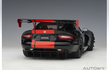 Dodge Viper 1:28 Edition ACR - 2017 (black with red stripes)