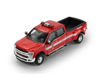 FORD F-350 Los Angeles Fire Department *Fire & Rescue Series 5* (2018), red