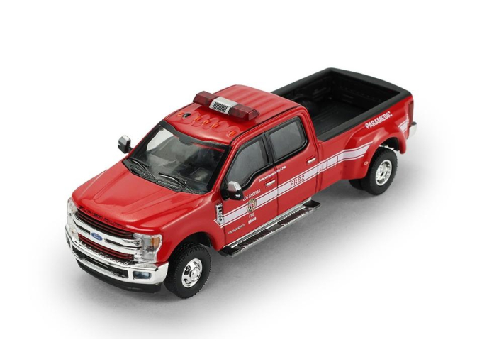 FORD F-350 Los Angeles Fire Department *Fire & Rescue Series 5* (2018), red