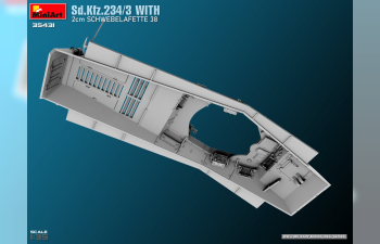 Сборная модель Sd.kfz. 234/3 Military 1945