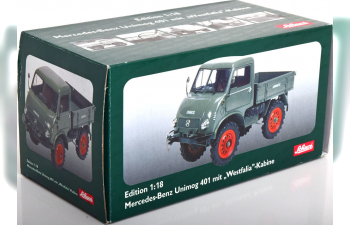 MERCEDES-BENZ Unimog 401 with Westfalia Kabine, grey