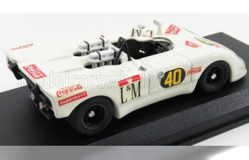 PORSCHE 908/2 Flunder Spider N 40 Temporada 1970 Decadenet - Pairetti, White