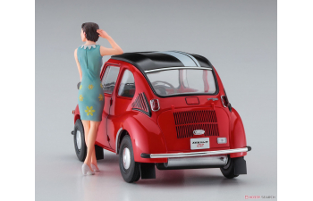 Сборная модель SUBARU 360 Young-ss With Girl Figure (1958)