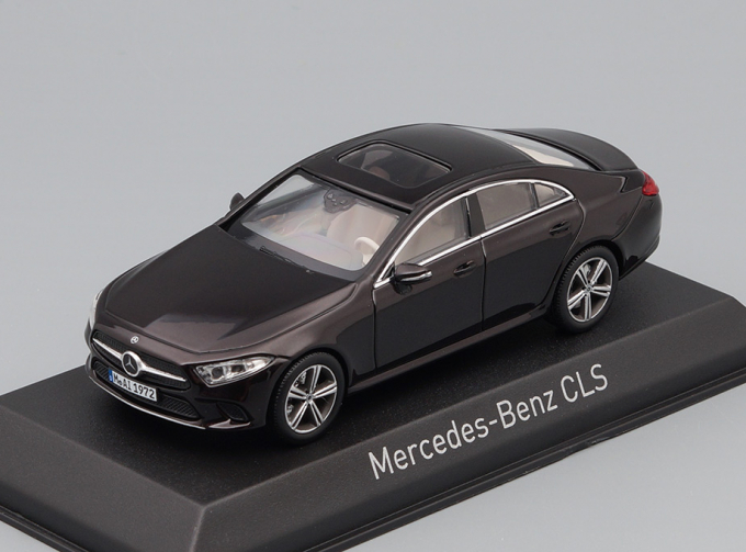 MERCEDES-BENZ CLS coupe (C257) 2018, ruby red metallic