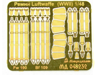 Фототравление Ремни Luftwaffe (WWII)