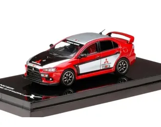 MITSUBISHI Lancer Evolution X, ralliart color (red)