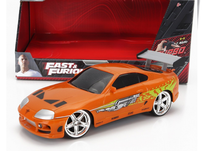 TOYOTA Brian's Supra Mkiv (1995) - Paul Walker - Fast & Furious, Orange