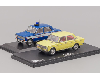 Набор из 2 моделей ВАЗ-2103 "Жигули" (1972-1973) и LADA 1300 Verejna Bezpecnost