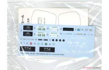 Сборная модель Toyota Crown Majesta '91 Garson