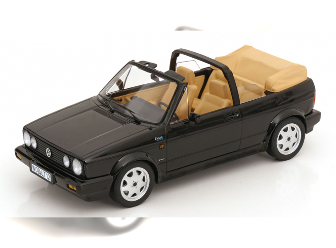 VOLKSWAGEN Golf MK1 Convertible (1992), black