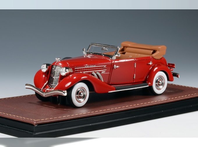 AUBURN 851 SuperCharged Phaeton (открытый) (1935), Red