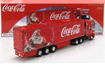 SCANIA T480 Truck Semi-frigo Coca-cola (1999) - Christmas Edition - Natale, Red