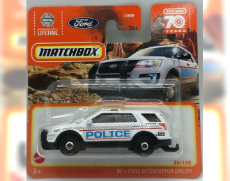 FORD Interceptor Utility Police, white