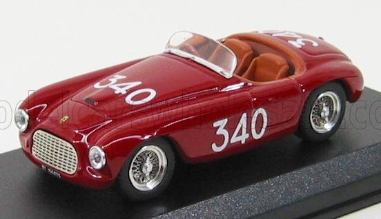 FERRARI 166mm Spider №340 Mille Miglia (1951) Castellotti - Rota, Red