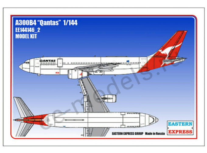 Сборная модель Airbus A300B4 QANTAS (Limited Edition)