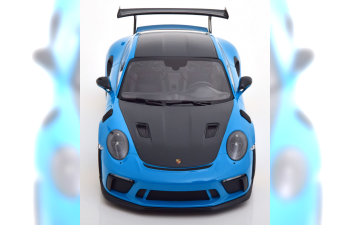 PORSCHE 911 (991 II) GT3 RS Weissach Package (2019), blue/black