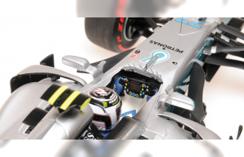 MERCEDES AMG PETRONAS TEAM F1 W08 EQ POWER+ BOTTAS 2nd MEXICAN GP 2017