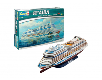 Сборная модель Круизный лайнер Aida (AIDAblu, AIDAsol, AIDAmar, AIDAstella)