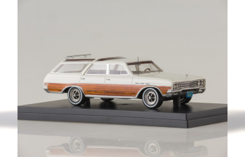 BUICK Sport Wagon (1965), white/holzoptik