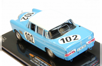 MERCEDES-BENZ 300SE W111 102 R.Crevits-G.Gosselin Winner 24h SPA (1964), blue