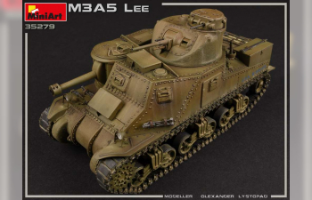 Сборная модель Танк M3A5 LEE