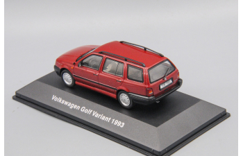 VOLKSWAGEN Golf III Variant (kombi) (1993), red