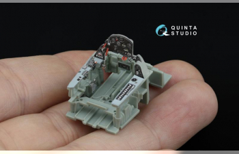 3D Декаль интерьера кабины F3F-2 (Academy/Accurate Miniatures)