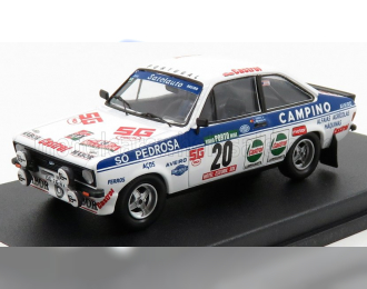 FORD Escort Mkii №20 Rally Portugal (1981) C.torres - A.morais, White Blue