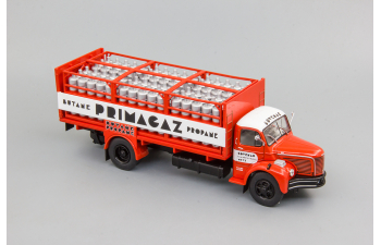 BERLIET GLR 8 R Transport de Bouteilles de Gaz, red / white