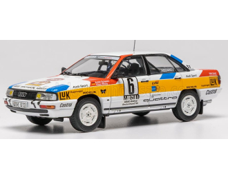 AUDI 200 Quattro Team Schmidt Motorsport №6 3rd Rally Deutschland Armin Schwarz - Klaus Wicha (1988)