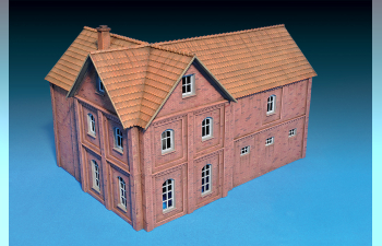 Сборная модель Наборы для диорам ADMINISTRATIVE BUILDING WITH WORKSHOP