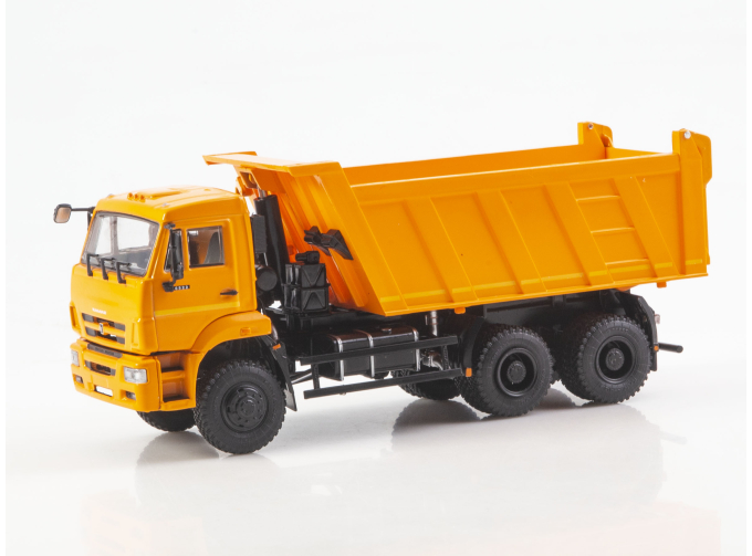Камский грузовик 6522 самосвал (рестайлинг), оранжевый