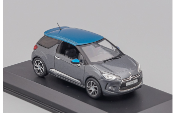 CITROËN DS3 (2014), grey / emeraude