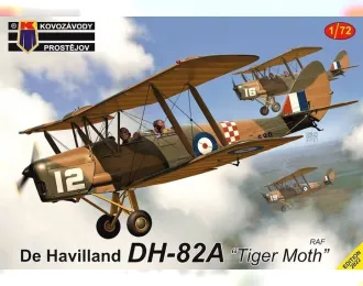 Сборная модель DH-82A "Tiger Moth" RAF