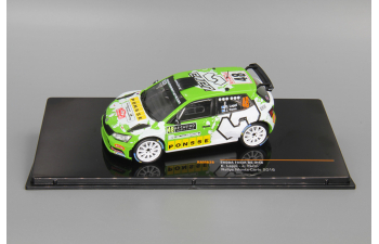 SKODA Fabia R5 #48 E.Lappi - J.Ferm Rally Monte Carlo (2016), white / green