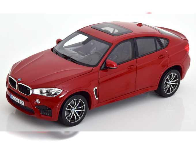 BMW X6 M (2015), red metallic